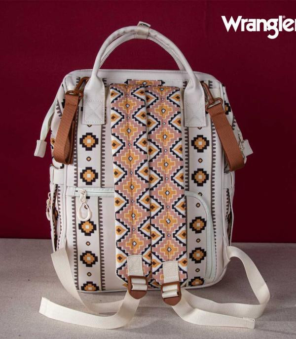 Wrangler Aztec Diaper Bag