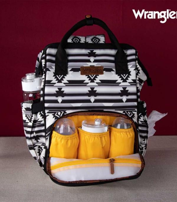 Wrangler Aztec Diaper Bag