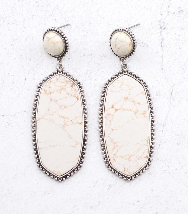 Teardrop Dangle Earrings