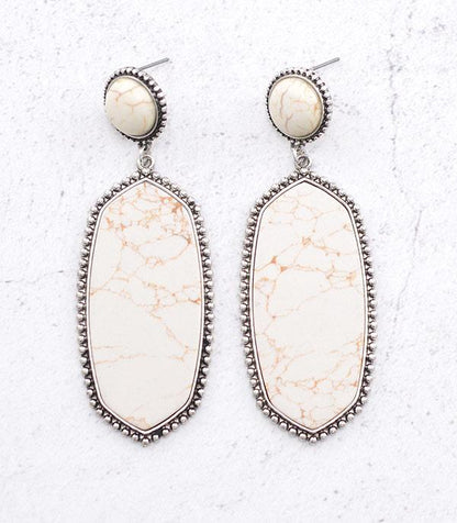 Teardrop Dangle Earrings