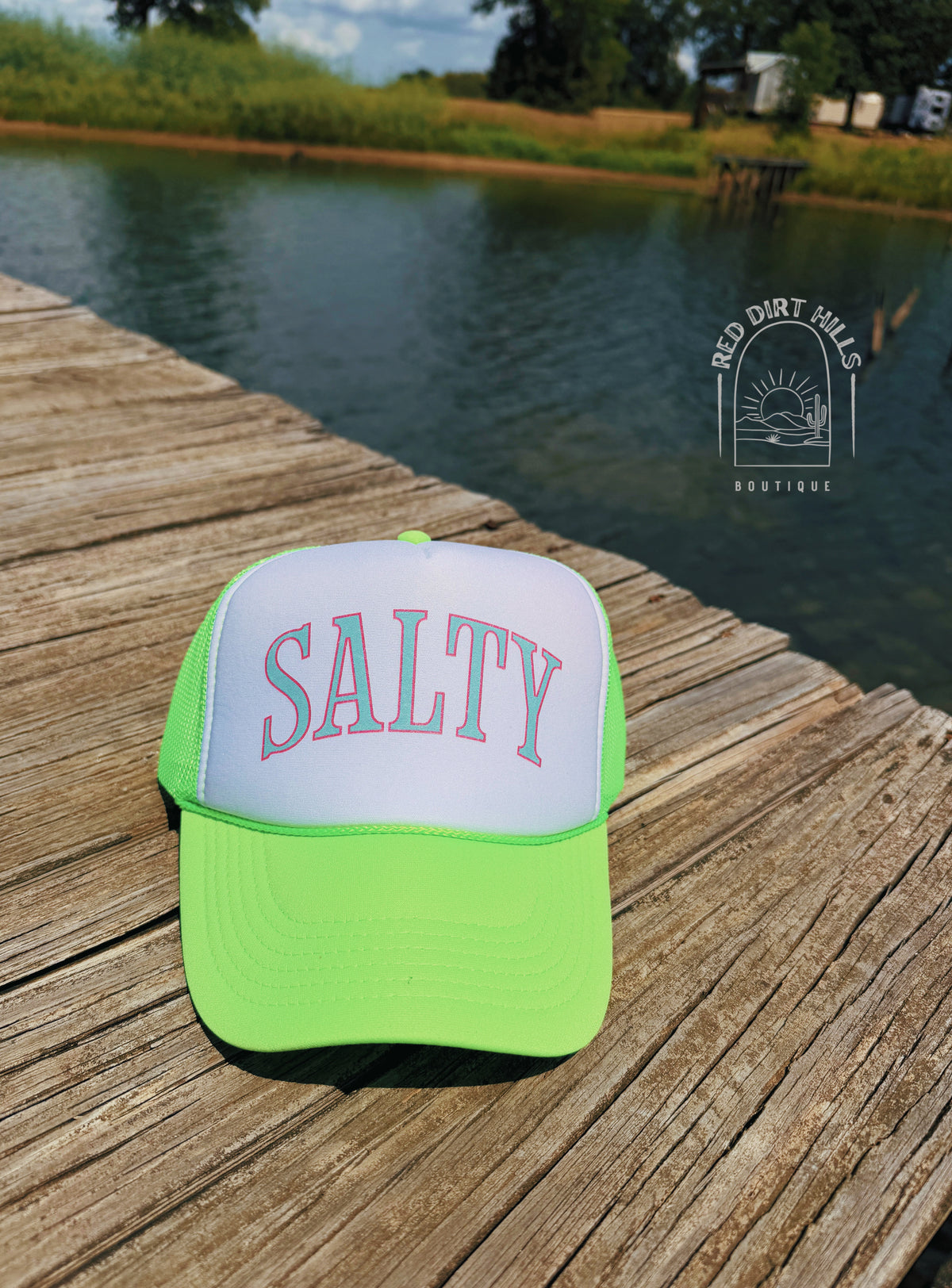 Salty Neon Green Hat