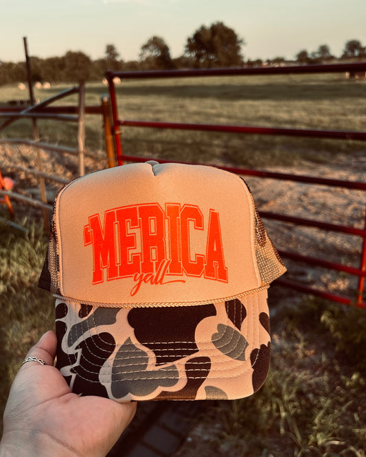 Merica Yall Hat